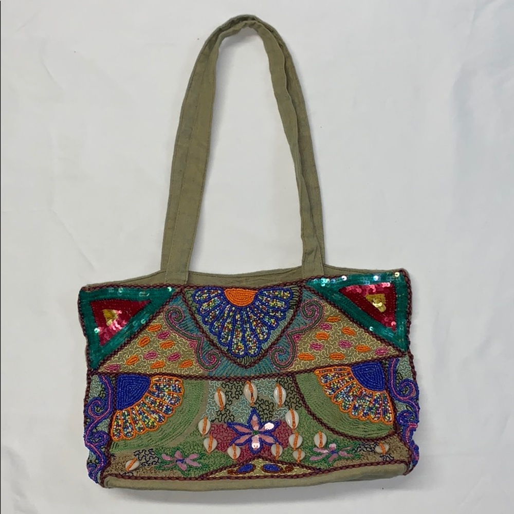Vintage Handmade Cloth Bag